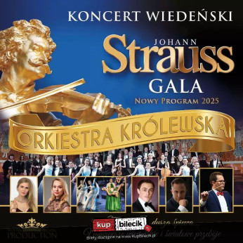 Ostrowiec Świętokrzyski Wydarzenie Koncert Koncert Wiedeński Johann Strauss Gala