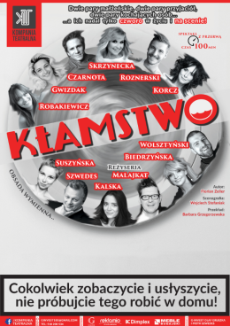 Ostrowiec Świętokrzyski Wydarzenie Spektakl Kłamstwo